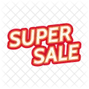 Super Sale Words Super Sale Letters End Of Season Icon