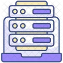 Supercomputer Workstation Network Icon