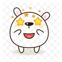 Superestrella Kawaii Lindo Icono