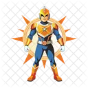 Superhero Costume Character Gaming Icon