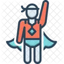 Superheroe Determinado Super Icono