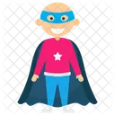 Superman Kid Superhero Cartoon Comic Superhero Icon