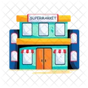 Supermarket Convenience Store Corner Store 아이콘