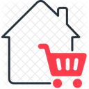 Supermarket Grocery Retail Icon