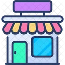 Supermarket Retail Shop Super Store Icon