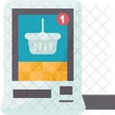 Supermarket Payment Digital Icon
