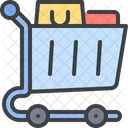 Supermarket Trolley Trolley Cart Icon