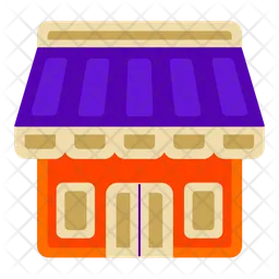 Supermarket building  Icon