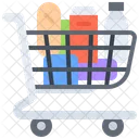 Supermarket Cart  Icon