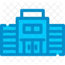 Supermarket Building Center Icon