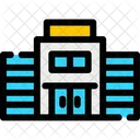 Supermarket Building Center Icon