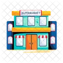 Supermarket Convenience Store Corner Store Icône