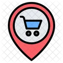 Supermarket Location Supermarket Store Icône