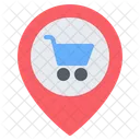 Supermarket Location Supermarket Store Icône