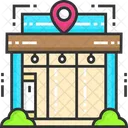 Localizacao De Supermercado Localizacao De Loja Localizacao De Mercado Ícone