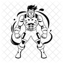 Supermutant Charakter Gaming Symbol
