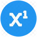 Superscript Text Editor Letter Icon