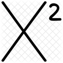 Superscript X Power Icon