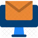 Monitorear Correo Correo Electronico Correo Icono