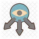 Supervision Monitoring Management Icon