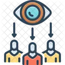 Supervision Overseeing Oversight Icon