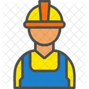 Supervisor De Construccion Supervisor Trabajador Icono