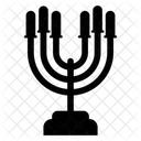 Menora Castical Candelabros Icon