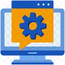 Suporte online  Ícone