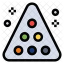 Suporte para bola de bilhar  Ícone