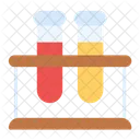 Laboratorio Ciencia Porta Tubo De Ensaio Ícone