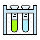 Laboratorio Ciencia Porta Tubo De Ensaio Ícone