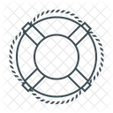 Suporte Tecnico Ajuda Boia Salva Vidas Ícone