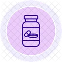 Supplements Color Circle Icon Icon