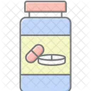 Supplements Lineal Color Icon Icon