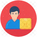 Supplier Delivery Boy Delivery Man Icon