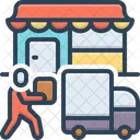 Suppliers Seller Truck Icon