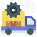 Supply Delivery Truck Shipping Icon