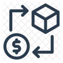 Supply And Demand Enterprise Resource Planning Erp Icon