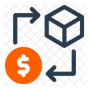 Supply And Demand Enterprise Resource Planning Erp Icon
