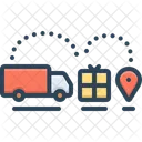 Supply Chain Supply Logistics Icon