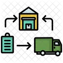 Supply chain  Icon