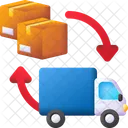 Supply Chain Delivery Distribution Icon