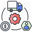 Supply Chain Icon
