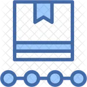 Supply Chain Product Delivery Box Icon