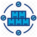 Supply Chain Delivery Distribution Icon