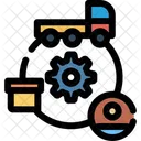 Supply Chain Distribution Icon