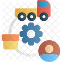 Supply Chain Distribution Icon