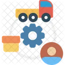 Supply Chain Distribution Icon