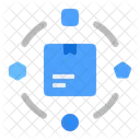 Supply Chain Delivery Distribution Icon