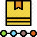 Supply Chain Product Delivery Box Icon